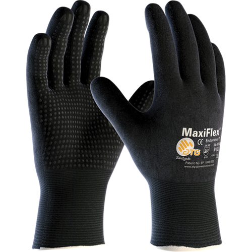 ATG MaxiFlex&reg; EnduranceTM 34-8745 Gloves, 7/Small, Foam Nitrile Coating, 15 Gauge, Nylon Shell Oxymax Inc