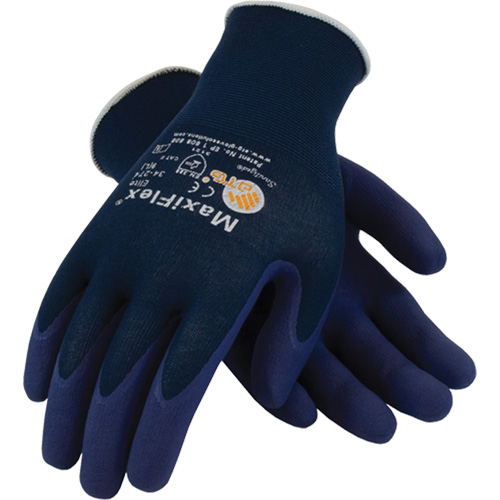 Gants ATG MaxiFlex Elite 34-274, 6/T-petit, R&ecirc;vetement Mousse de nitrile, Calibre 18, Enveloppe en Nylon Oxymax Inc