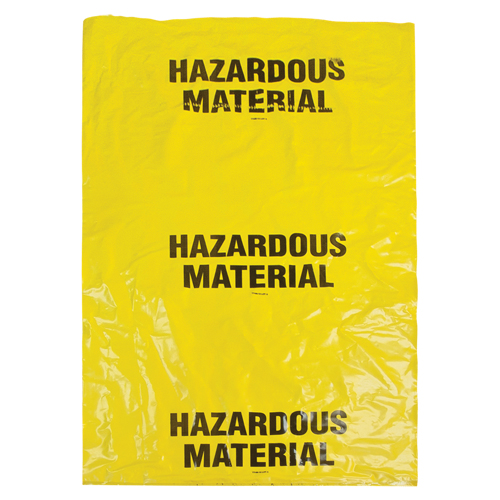 Hazardous Waste Bags, Infectious Waste, 60" L x 36" W, 208.2 L (55 Gal.) Capacity Oxymax Inc