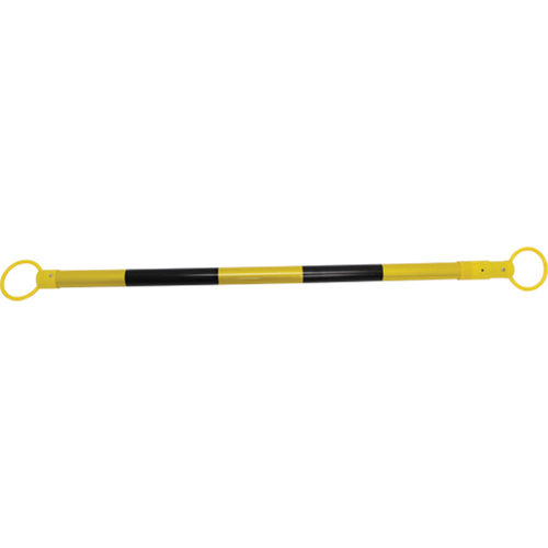 Barrier Cone Bar, 6' 6" Extended Length, Black Oxymax Inc