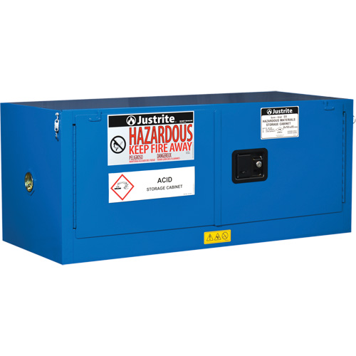 Sure-Grip&reg; Ex Hazardous Material Piggyback Safety Cabinets, 12 gal., 43" x 18" x 18" Oxymax Inc