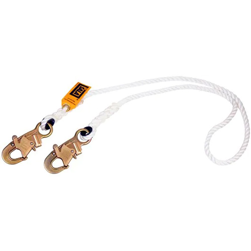 Longe de positionnement, 3 branches, 4', Classe CSA A, Nylon Oxymax Inc