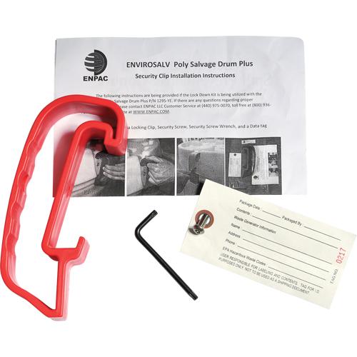 Trousse de verrouillage de sûret&eacute; Envirosalv Oxymax Inc
