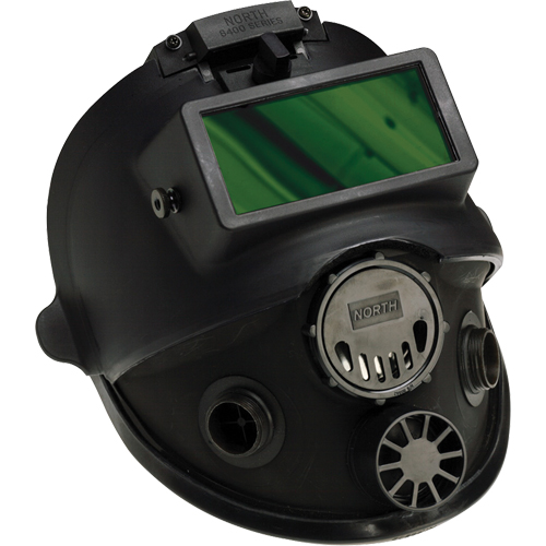Respirateur &agrave; masque complet de la s&eacute;rie 7600 avec &eacute;quipement d'appoint pour le soudage, Silicone, Moyen/grand Oxymax Inc