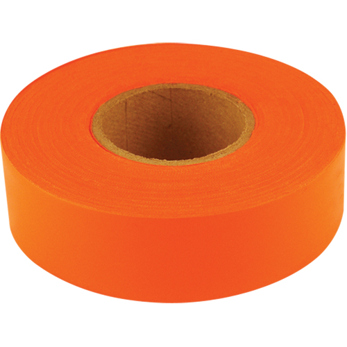 Sub-Zero Flagging Tape, 1.2" W x 150' L, Fluorescent Orange Oxymax Inc