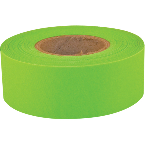 Ruban de signalisation Sub-Zero, 1,2" la x 150' lo, Lime fluorescent Oxymax Inc