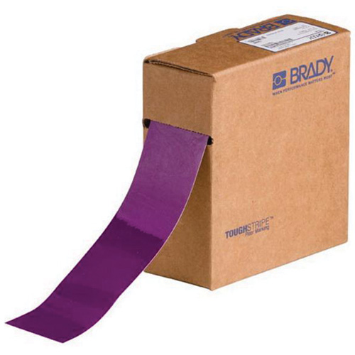 ToughStripe&reg; Floor Marking Tape, 2" x 100', Polyester, Purple Oxymax Inc