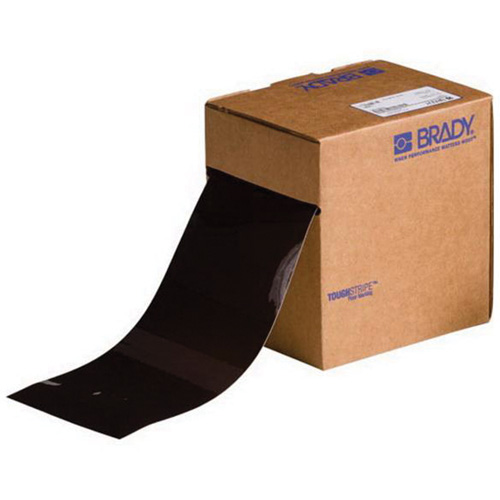 Ruban de marquage pour planchers ToughStripe, 4" x 100', Polyester, Brun Oxymax Inc