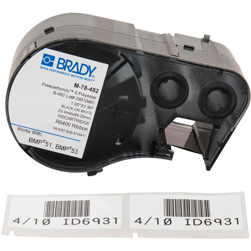 Low Temperature Label Maker Cartridge, Black Oxymax Inc