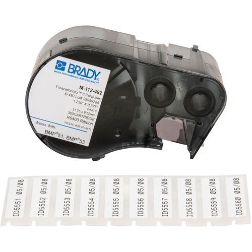 Low Temperature Label Maker Cartridge, Black Oxymax Inc