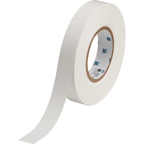 Label Cartridge, Cloth, White, 0.24" Width Oxymax Inc
