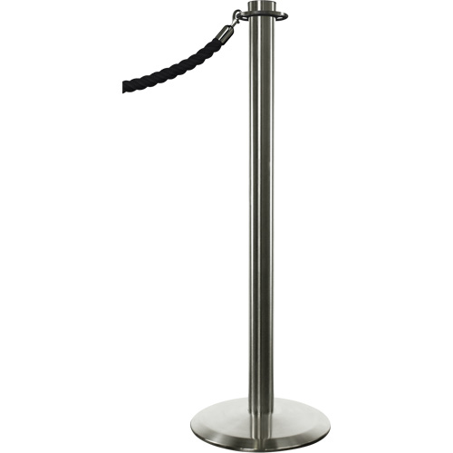 Poteaux portatifs, Hauteur de 34", Chrome poli Oxymax Inc