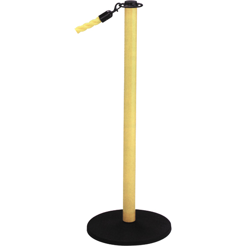 Poteaux portatifs, Hauteur de 36", Jaune Oxymax Inc