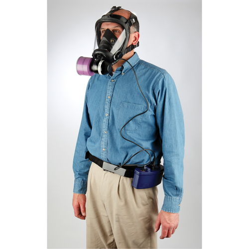 PR500 Series Face Mount PAPR, Facepiece Respirator, NiCd Battery Oxymax Inc