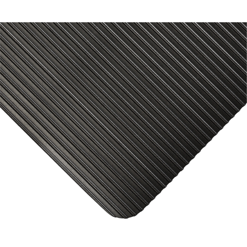 Tapis KleenSweep No 391, Couloir, 3' x 105' x 1/8", Noir Oxymax Inc