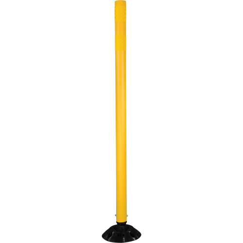 D&eacute;lin&eacute;ateur r&eacute;sistant aux impacts, 48" h, Jaune Oxymax Inc