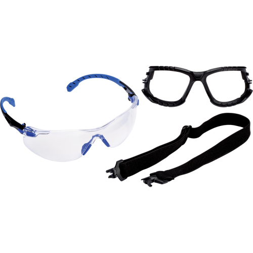 Lunettes de s&eacute;curit&eacute; Solus avec ensemble de lentilles Scotchgard, Lentille Transparent, Antibu&eacute;e, R&eacute;pond ou surpasse la norme CSA Z94.3 Oxymax Inc
