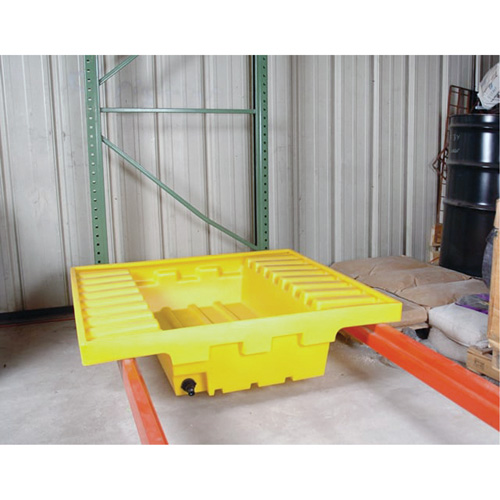 Ultra-Rack Sump&reg;, 51.5" L x 51.5" W x 12" H, 66 US gal. Capacity Oxymax Inc
