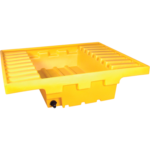 Ultra-Rack Sump&reg;, 51.5" L x 51.5" W x 12" H, 66 US gal. Capacity Oxymax Inc