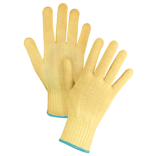 Gants tricot&eacute;s sans couture, Taille T-Grand/10, Calibre 7, Enveloppe en Kevlar, ASTM ANSI niveau A2/EN 388 niveau 3 Oxymax Inc