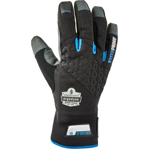 ProFlex&reg; Reinforced Thermal Waterproof Utility Gloves, Suede Palm, Size Small Oxymax Inc