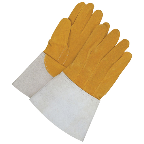 Welding Gloves, Grain Deerskin, Size Small Oxymax Inc