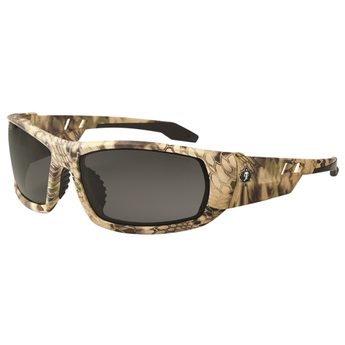 Skullerz&reg; Odin Safety Glasses, Grey/Smoke Lens, Anti-Scratch, ANSI Z87+/Meets/Exceeds CSA Z94.3 Oxymax Inc