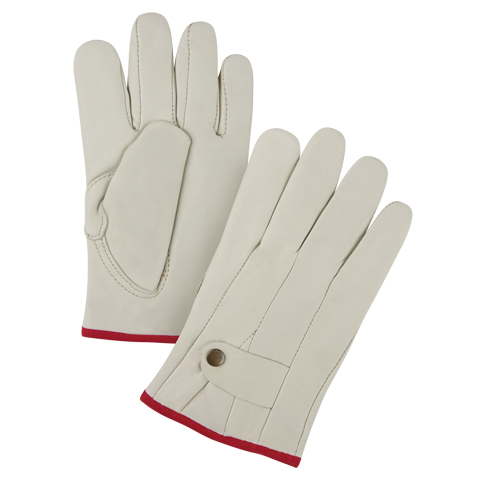 Premiun Winter-Lined Ropers Gloves, Small, Grain Cowhide Palm, Fleece Inner Lining Oxymax Inc