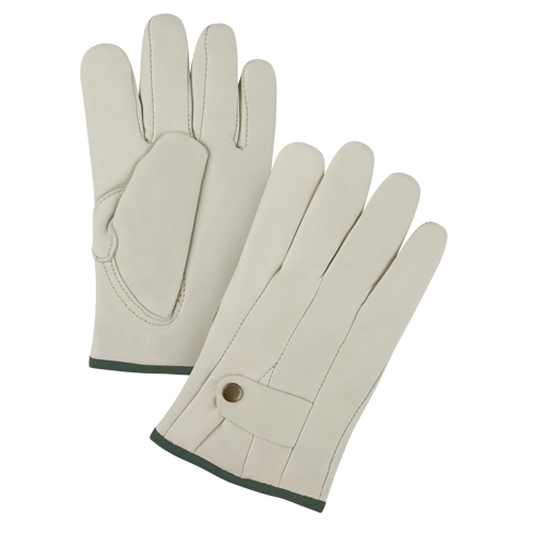 Gants de cordeur de premi&egrave;re qualit&eacute;, Moyen, Paume Cuir fleur de vache Oxymax Inc