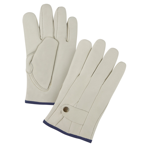 Premiun Winter-Lined Ropers Gloves, X-Large, Grain Cowhide Palm, Fleece Inner Lining Oxymax Inc