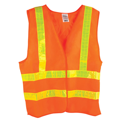 Veste de circulation Dynamic, Orange haute visibilit&eacute;, Moyen, Polyester Oxymax Inc