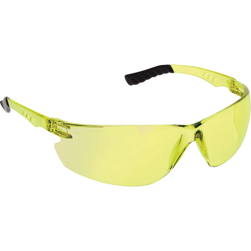 Lunettes de s&eacute;curit&eacute; Firebird Dynamic, Lentille Ambr&eacute;e, Anti-&eacute;gratignures/Antistatique, ANSI Z87+/R&eacute;pond ou surpasse la norme CSA Z94.3 Oxymax Inc