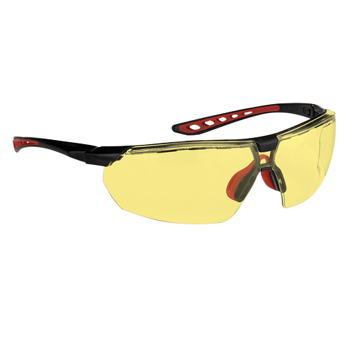 Dynamic Falcon Series Safety Glasses, Amber Lens, Anti-Fog, ANSI Z87+/Meets/Exceeds CSA Z94.3 Oxymax Inc