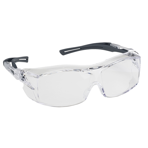 Lunettes de s&eacute;curit&eacute; s&eacute;rie Extra OTG Dynamic, Lentille Transparent, Antibu&eacute;e/Anti-&eacute;gratignures, ANSI Z87+/R&eacute;pond ou surpasse la norme CSA Z94.3 Oxymax Inc