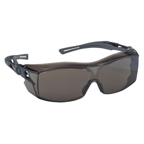 Dynamic OTG Extra Series Safety Glasses, Smoke Lens, Anti-Fog/Anti-Scratch, ANSI Z87+/Meets/Exceeds CSA Z94.3 Oxymax Inc