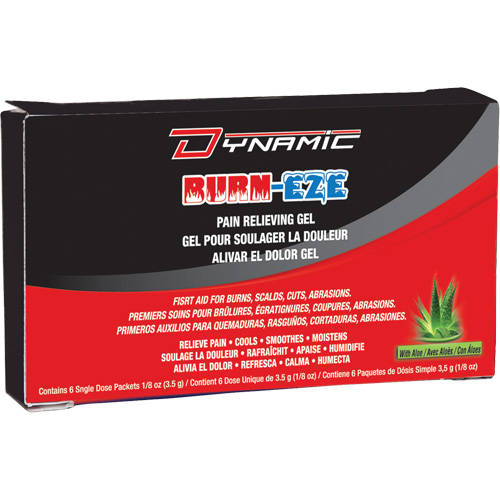 Dynamic Burn-Eze Relieving Gel, Gel, Class 2 Oxymax Inc