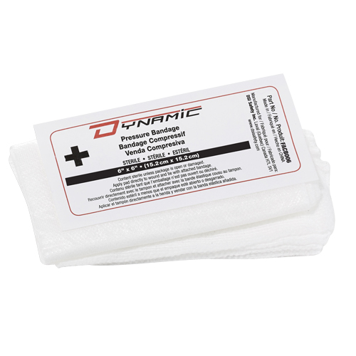 Dynamic Compress Bandage, 6" L x 6" W Oxymax Inc