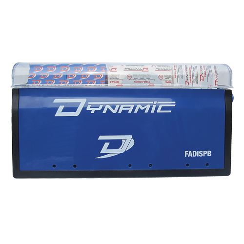 Dynamic Blue Metal-Detectable Bandage Dispenser Oxymax Inc