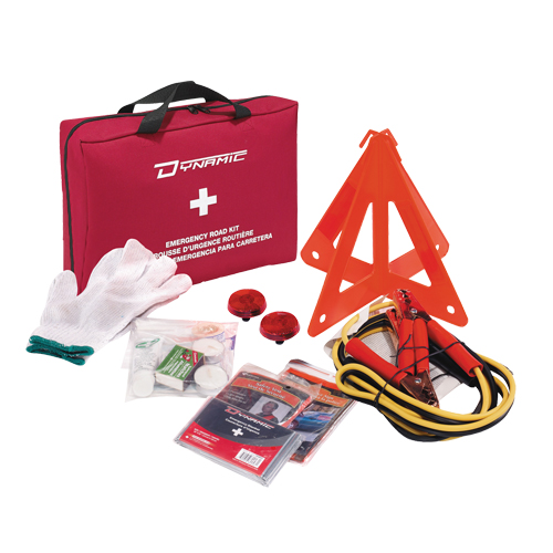 Trousse de premiers soins pour dangers extr&ecirc;mes de la route Dynamic, Dispositif m&eacute;dical Classe 1, Sac en nylon Oxymax Inc
