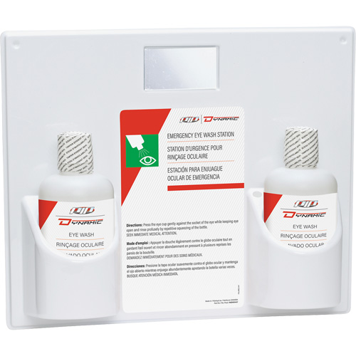 Douche oculaire avec solution isotonique Dynamic, Double Oxymax Inc