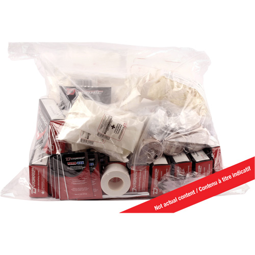 Recharge pour trousse de premiers soins Dynamic, WSIB Ontario, Classe 2 Oxymax Inc