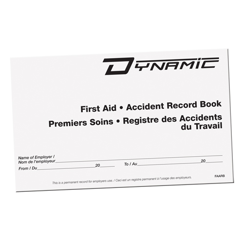 Dynamic Accident Record Book Oxymax Inc