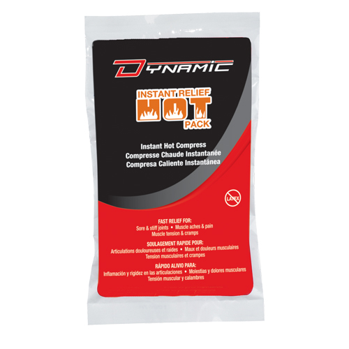 Dynamic Instant Compress, Hot, Single Use, 6" x 10" Oxymax Inc