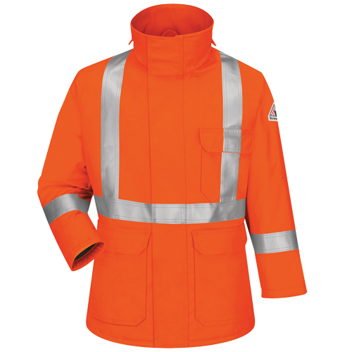 Excel FR&reg; Comfortouch&reg; Deluxe Parkas, Small, Orange Oxymax Inc