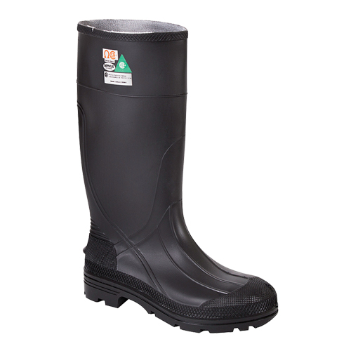 PRM II Safety Boots, PVC, Steel Toe, Size 7, Puncture Resistant Sole Oxymax Inc
