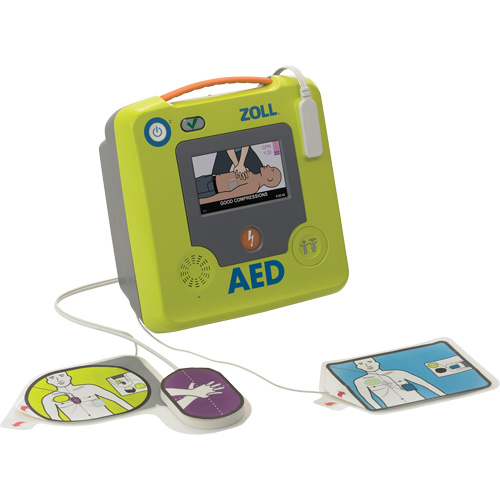 AED 3AED Kit, Semi-Automatic, English, Class 4 Oxymax Inc