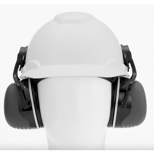Peltor Electrically Insulated Earmuffs, Cap Mount, 31 NRR dB Oxymax Inc