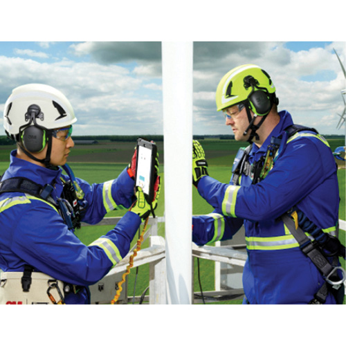 Peltor Electrically Insulated Earmuffs, Cap Mount, 31 NRR dB Oxymax Inc