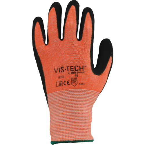 Gants r&eacute;sistant aux coupures Vis-Tech Y9294, Taille 6/T-petit, Calibre 13, Rev&ecirc;tement Polyur&eacute;thane, Enveloppe en Acier inoxydable, ANSI/ISEA 105 niveau 4 Oxymax Inc