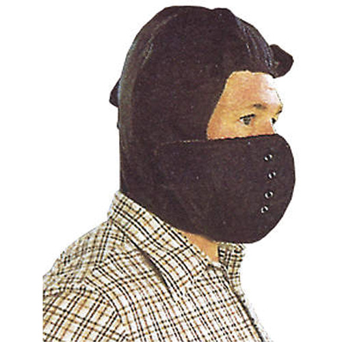 Hard Hat Winter Liner with Removable Face , Cotton/Kasha Lining, One Size, Black Oxymax Inc